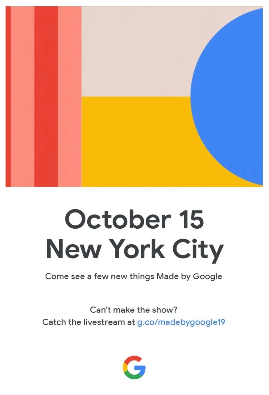 Google официально объявила дату презентации флагманов Pixel 4 и других гаджетов - фото 1