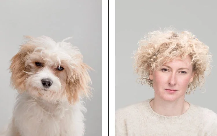 Фотограф делает снимки людей и собак, которые выглядят как двойники - фото 10