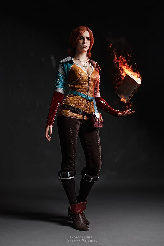 Косплей дня: таинственная Трисс Меригольд из игры The Witcher - фото 1