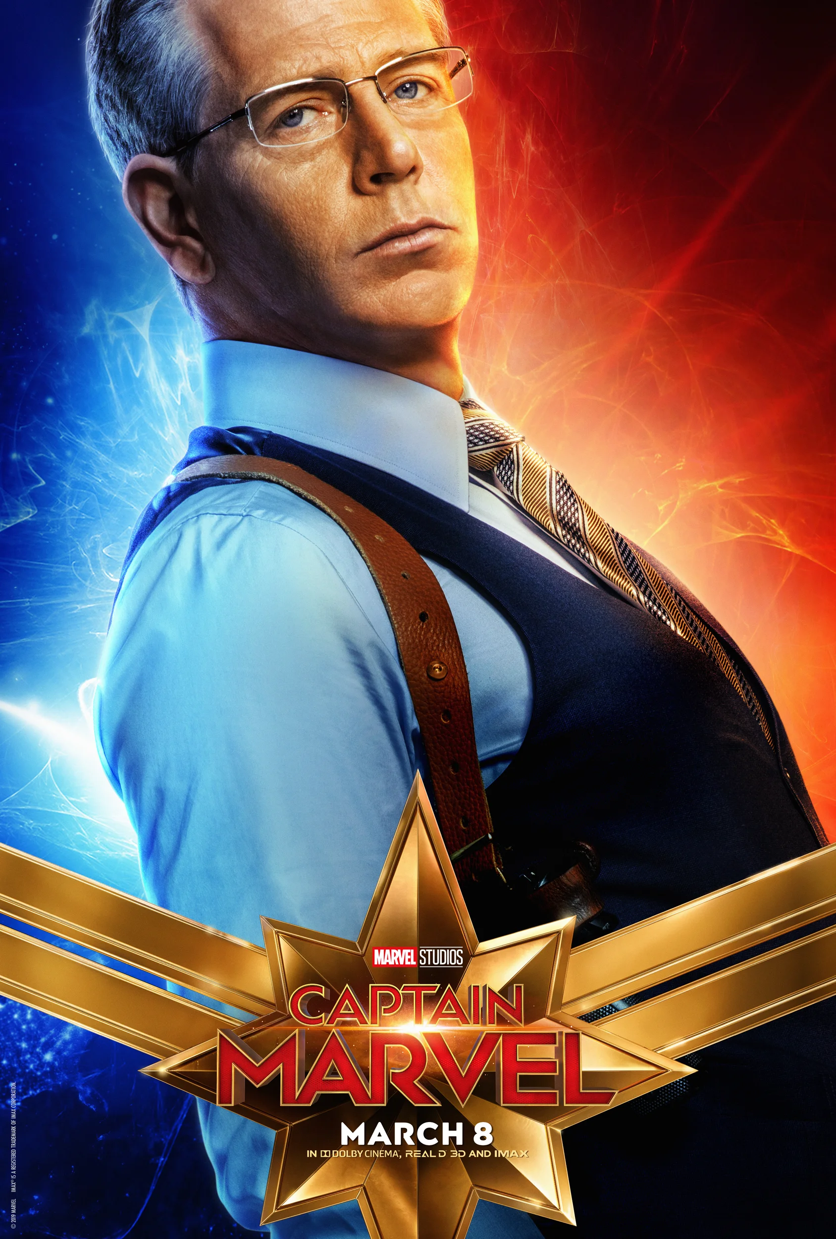 На новых постерах фильма «Капитан Марвел» представили основных персонажей во всей красе - фото 6
