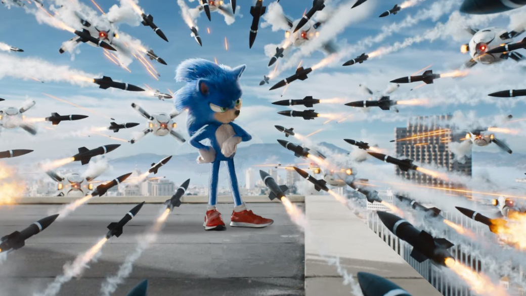 Художник из Sucker Punch и другие иллюстраторы перерисовывают Соника из трейлера фильма - фото 1