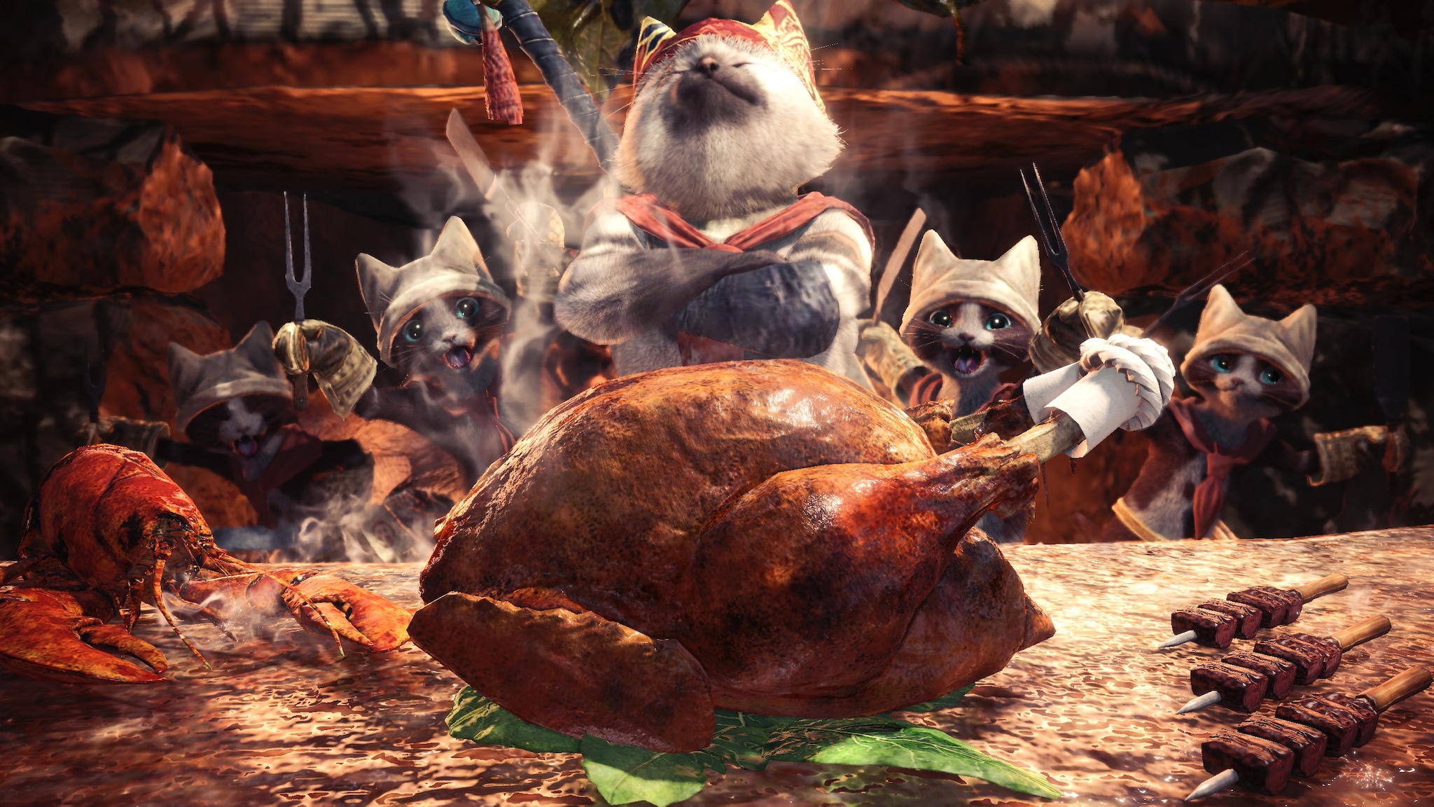 Monster Hunter: World выглядит восхитительно! Придираться к отдельным текстурам и моделькам, разумеется, можно, но общей картины это никак не испортит. Посмотрите сами! Все скриншоты сделаны на PS4 Pro — а на ПК игра выглядит еще лучше!