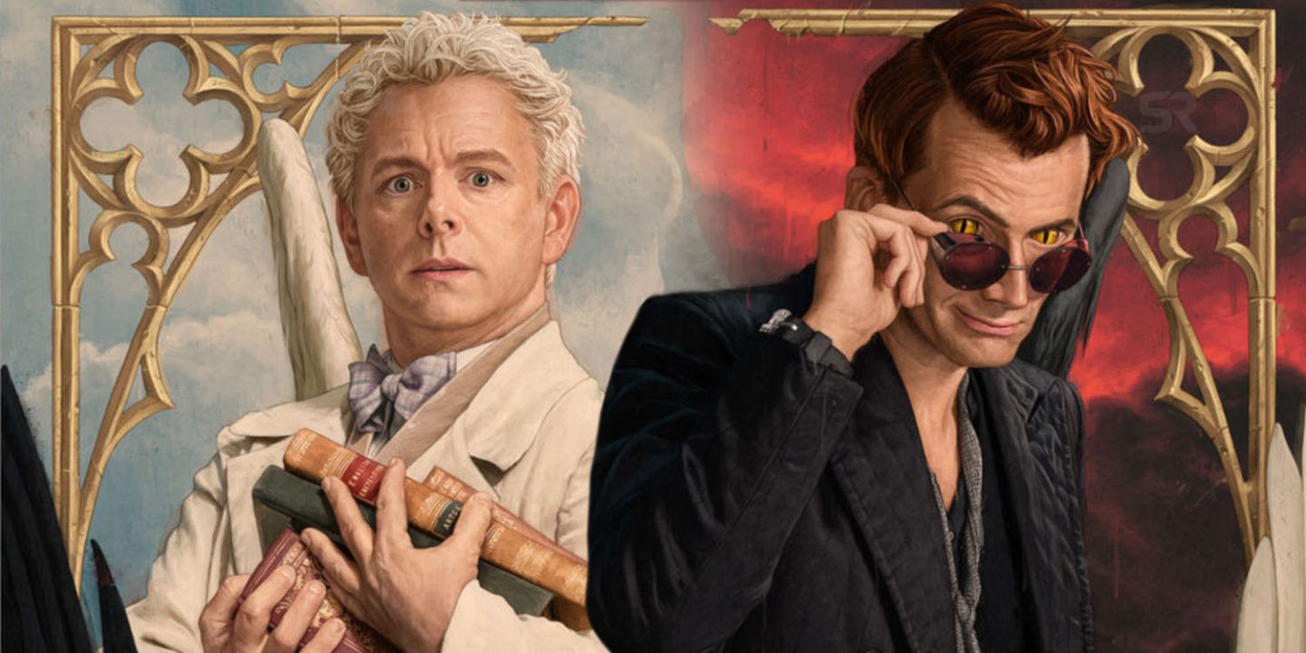 31 мая на Amazon Prime целиком вышел шестисерийный мини-сериал «Благие знамения» (Good Omens), основанный на одноименном романе Терри Пратчетта и Нила Геймана. Речь там о попытке демона Кроули (Дэвид Теннант) и ангела Азирафаэля (Майкл Шин) предотвратить Конец Света, так как за долгие годы жизни на Земле они привыкли к ней.