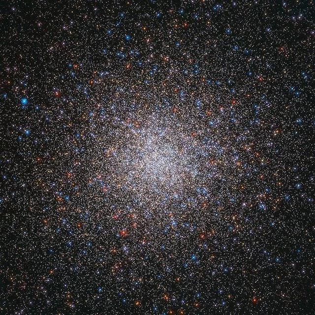 Звездное скопление Messier 2 в созвездии Водолея