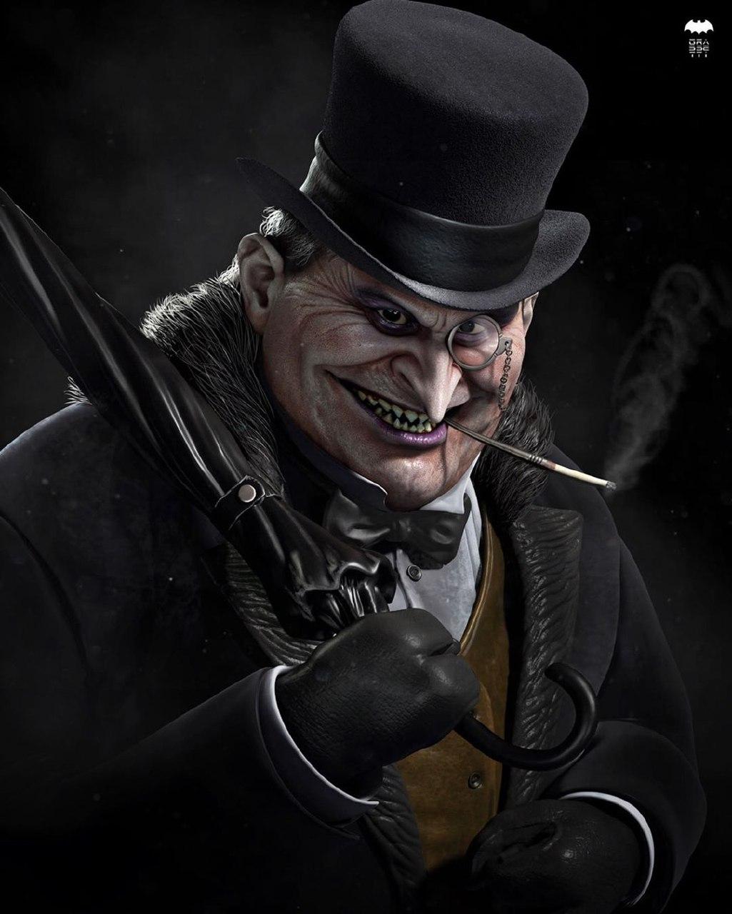 Бэтмен и галерея злодеев — крутой арт от художника God of War - изображение 7 Бэтмен и галерея злодеев — крутой арт от художника God of War - фото 7