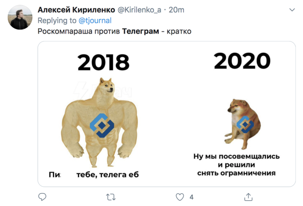 Как в сети отреагировали на снятие блокировки Telegram - фото 1