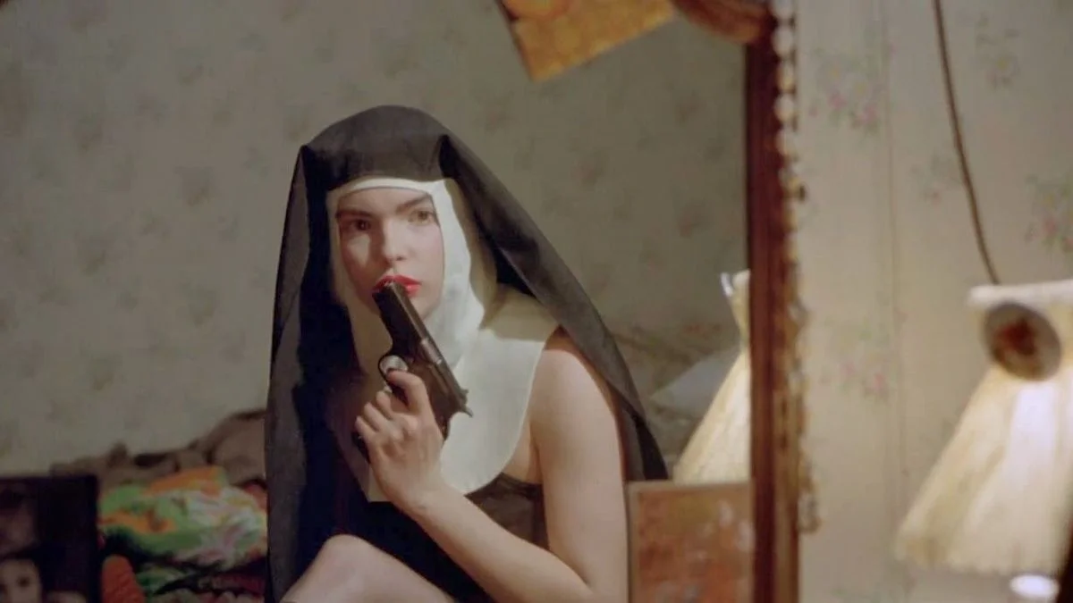 Кадр из фильма «Мисс 45-й калибр» («Ангел мщения»)