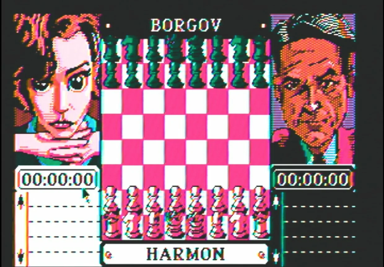Как могла бы выглядеть игра по «Ходу королевы» на DOS в 80-х - фото 7