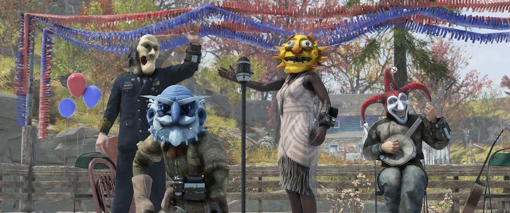 В Fallout 76 стартует первый сезонный ивент — с клоунами и лутом - фото 1