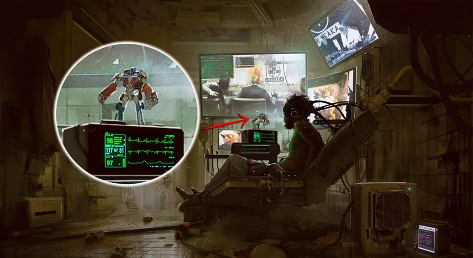 В Сети появились новые концепты Cyberpunk 2077. Фанаты тут же принялись их расшифровывать - фото 8