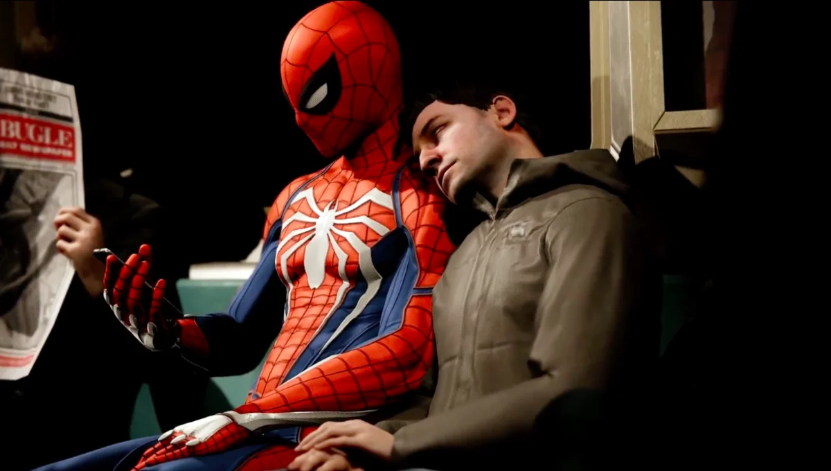 Гифка дня: супергеройское приземление в Spider-Man с PS4 - фото 1