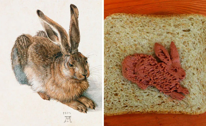 Галерея: 15 известных картин, которые воссоздали на бутербродах - фото 10