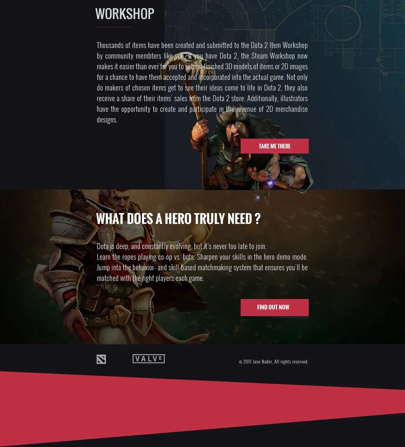 Фанатский концепт официального сайта Dota 2 выглядит свежо! Но нужен ли он Valve? - фото 5