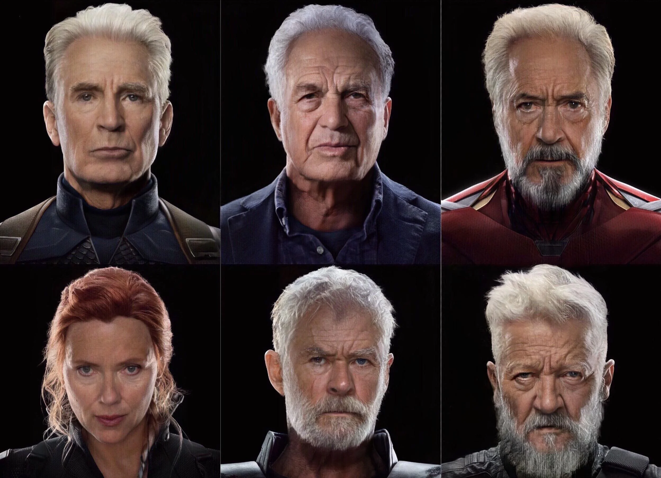 «Тор похож на Харрисона Форда»: в сети обсуждают портреты состарившихся Мстителей - фото 1