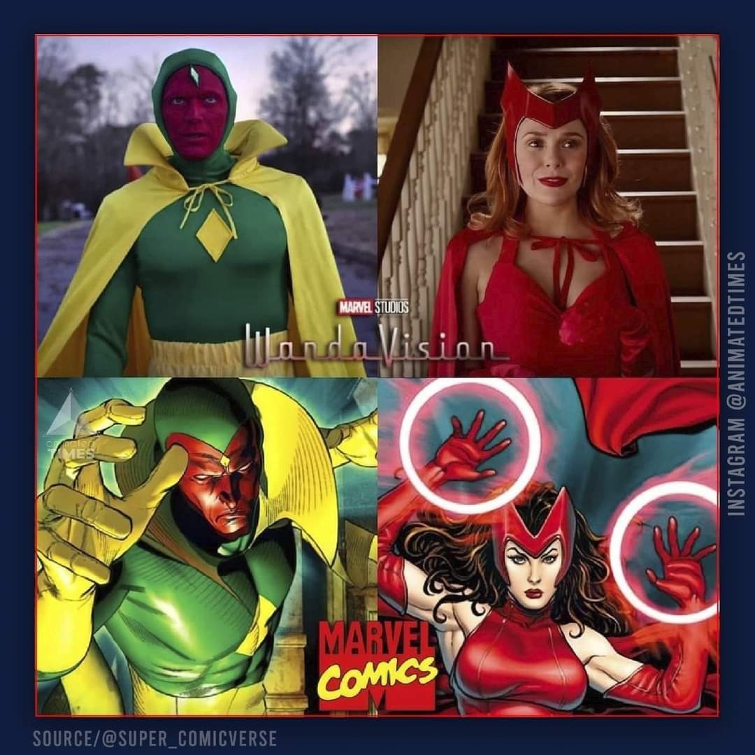 «ВандаВижн»: Элизабет Олсен требовала, чтобы Алая ведьма носила каноничный костюм - фото 1