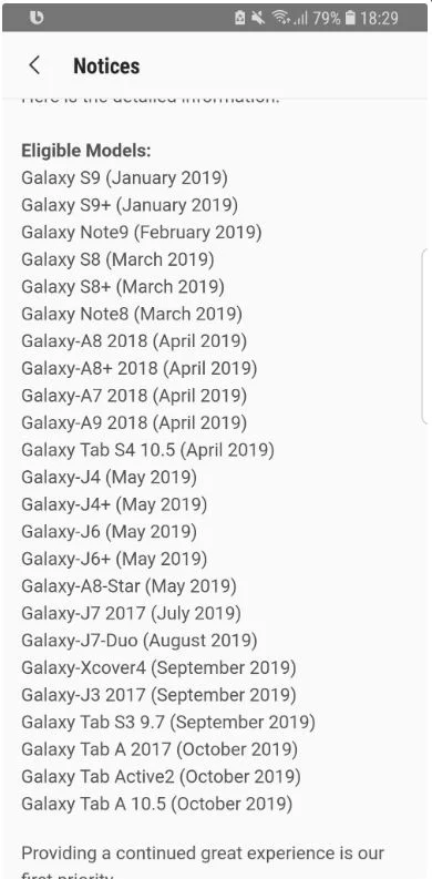Samsung опубликовала полный список смартфонов, которые обновятся до Android Pie - фото 2