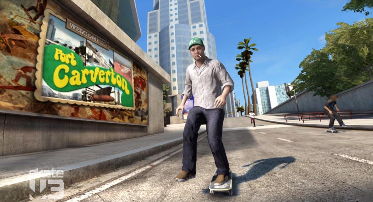 Как играть в skate 3 на клавиатуре