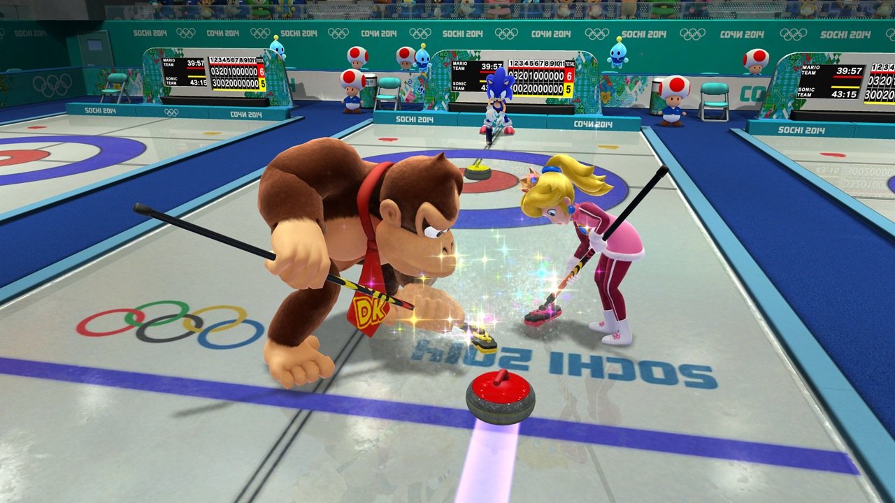 Рецензия на Mario & Sonic at the Sochi 2014 Olympic Winter Games | Канобу