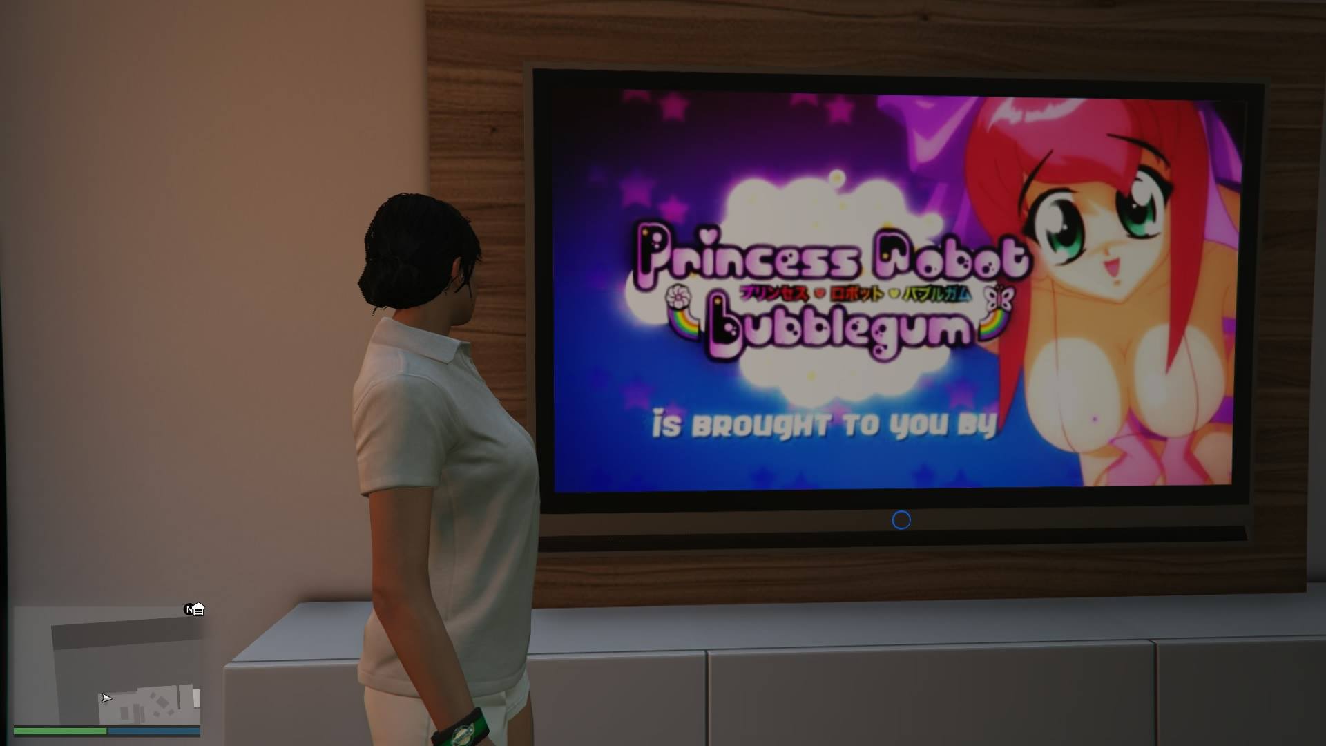 аниме из гта 5 princess robot bubblegum фото 74
