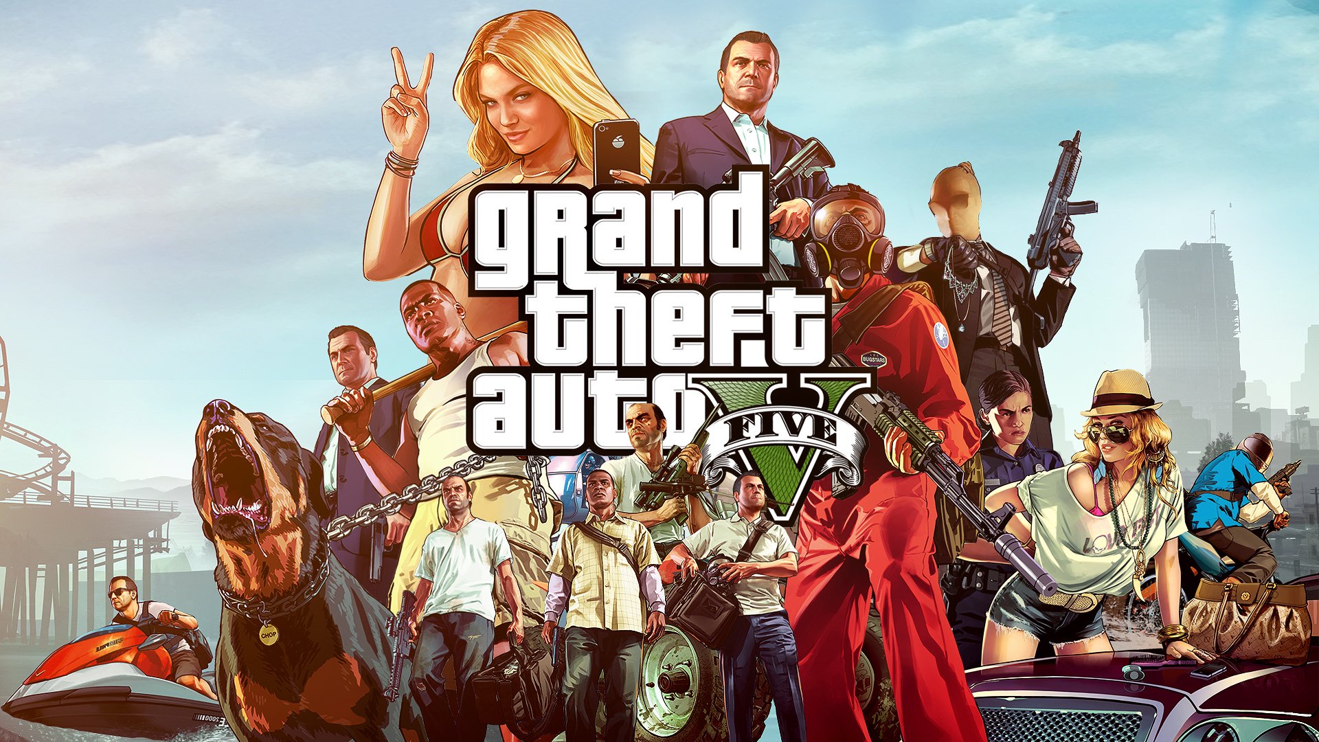 Видеообзор Grand Theft Auto V (2014) . - Изображение 1 Видеообзор Grand Theft Auto V (2014) . - Изображение 1
