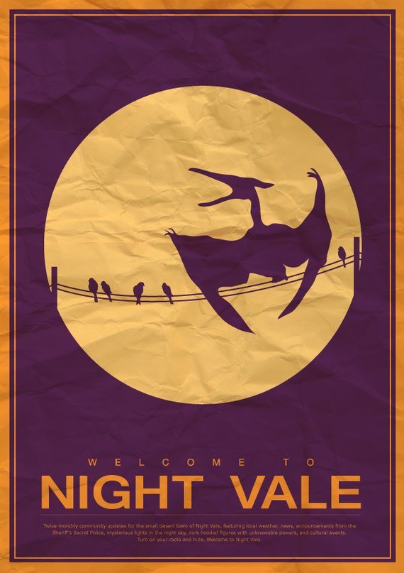 mysterious hooded figure night vale