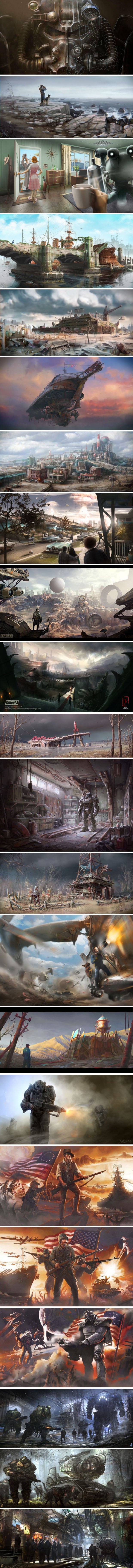 Подборка арта к Fallout 4. - Изображение 2 Подборка арта к Fallout 4. - Изображение 2