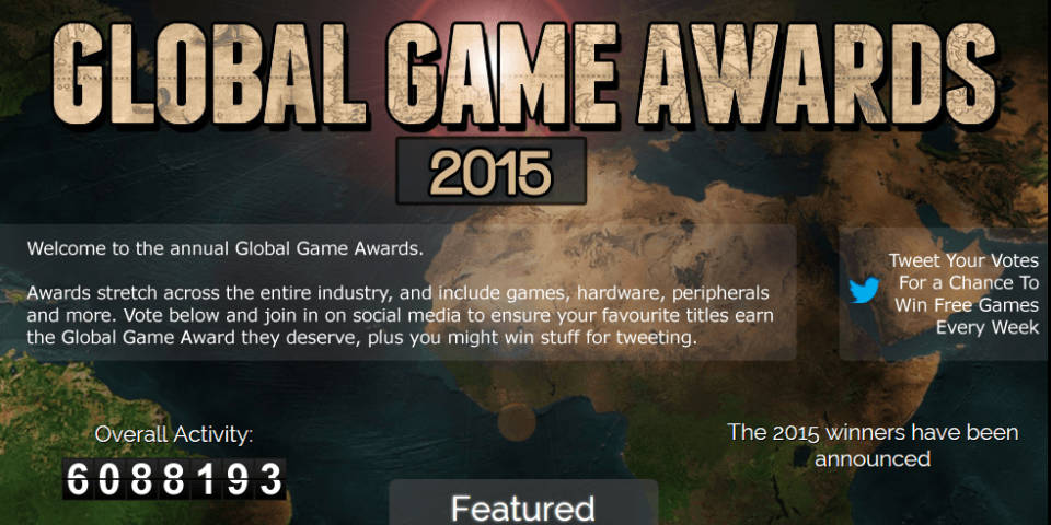 Итоги Global Game Awards 2015. - Изображение 1 Итоги Global Game Awards 2015. - Изображение 1