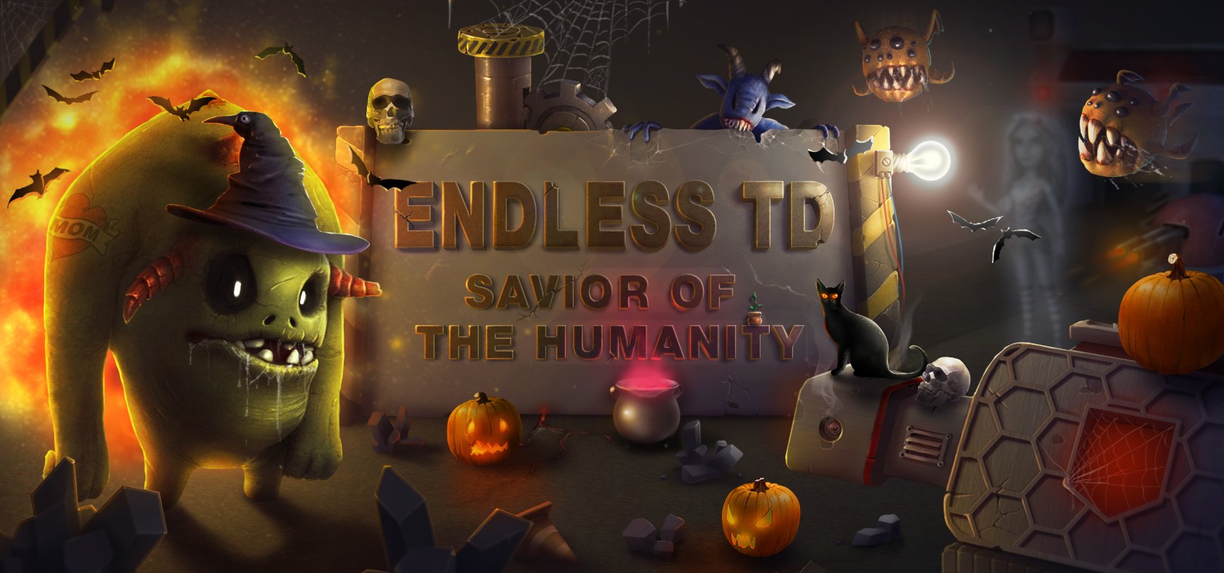Halloween в Endless TD!. - Изображение 2 Halloween в Endless TD!. - Изображение 2