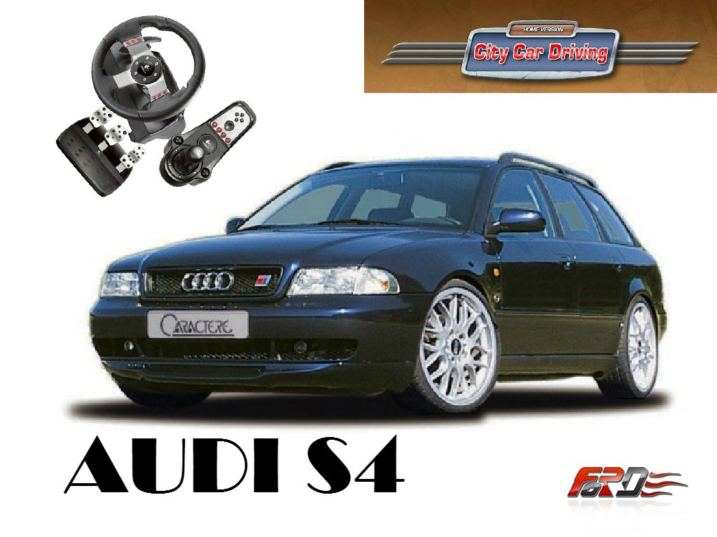 Audi A4 B5 (S4) тест-драйв, обзор спортивного автомобиля девяностых в City Car Driving . - Изображение 1 Audi A4 B5 (S4) тест-драйв, обзор спортивного автомобиля девяностых в City Car Driving . - Изображение 1
