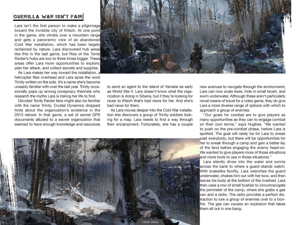 Свежие подробности Rise of the Tomb Raider. Обновлено.. - Изображение 14 Свежие подробности Rise of the Tomb Raider. Обновлено.. - Изображение 14