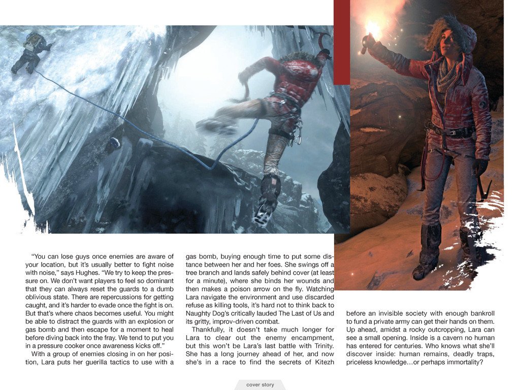 Свежие подробности Rise of the Tomb Raider. Обновлено.. - Изображение 15 Свежие подробности Rise of the Tomb Raider. Обновлено.. - Изображение 15