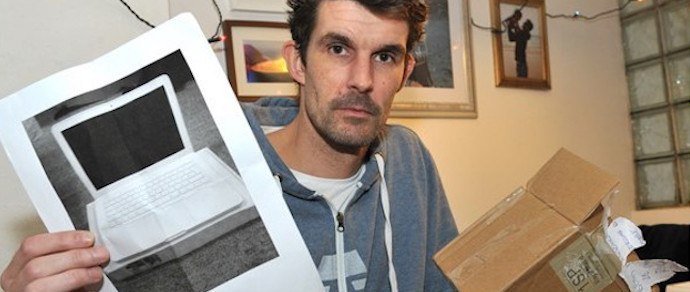 Британец заказал на eBay MacBook за $450, а получил фотографию ноутбука.(Обновлено). - Изображение 1 Британец заказал на eBay MacBook за $450, а получил фотографию ноутбука.(Обновлено). - Изображение 1