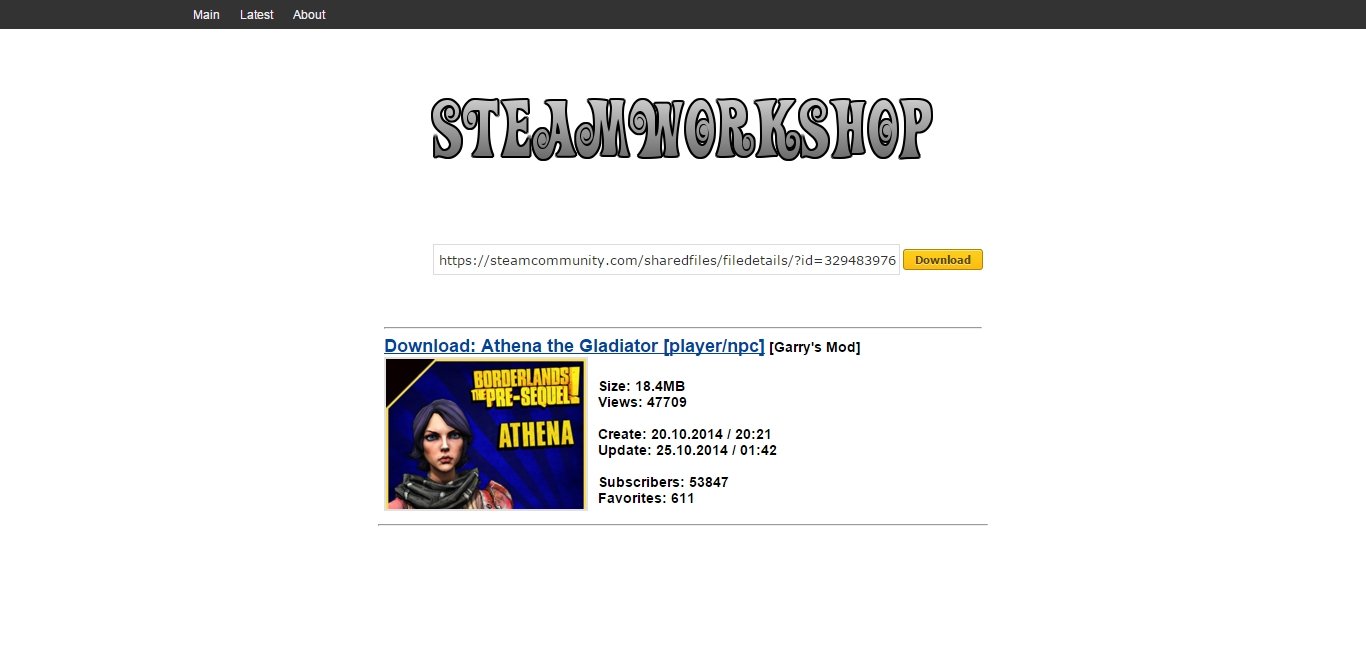 Скачка файлов со Steam Workshop. - Изображение 3 Скачка файлов со Steam Workshop. - Изображение 3