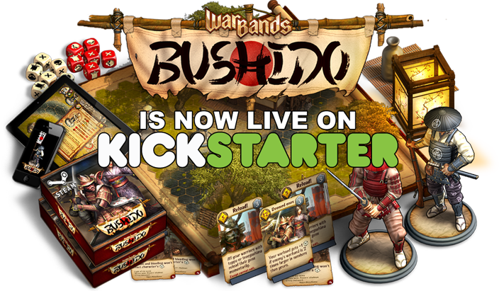 Warbands: Bushido на кикстартере!. - Изображение 1 Warbands: Bushido на кикстартере!. - Изображение 1