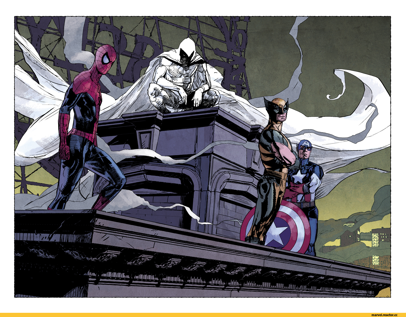 Малоизвестные супергерои №1 - Лунный рыцарь\Moon Knight. - Изображение 3 Малоизвестные супергерои №1 - Лунный рыцарь\Moon Knight. - Изображение 3