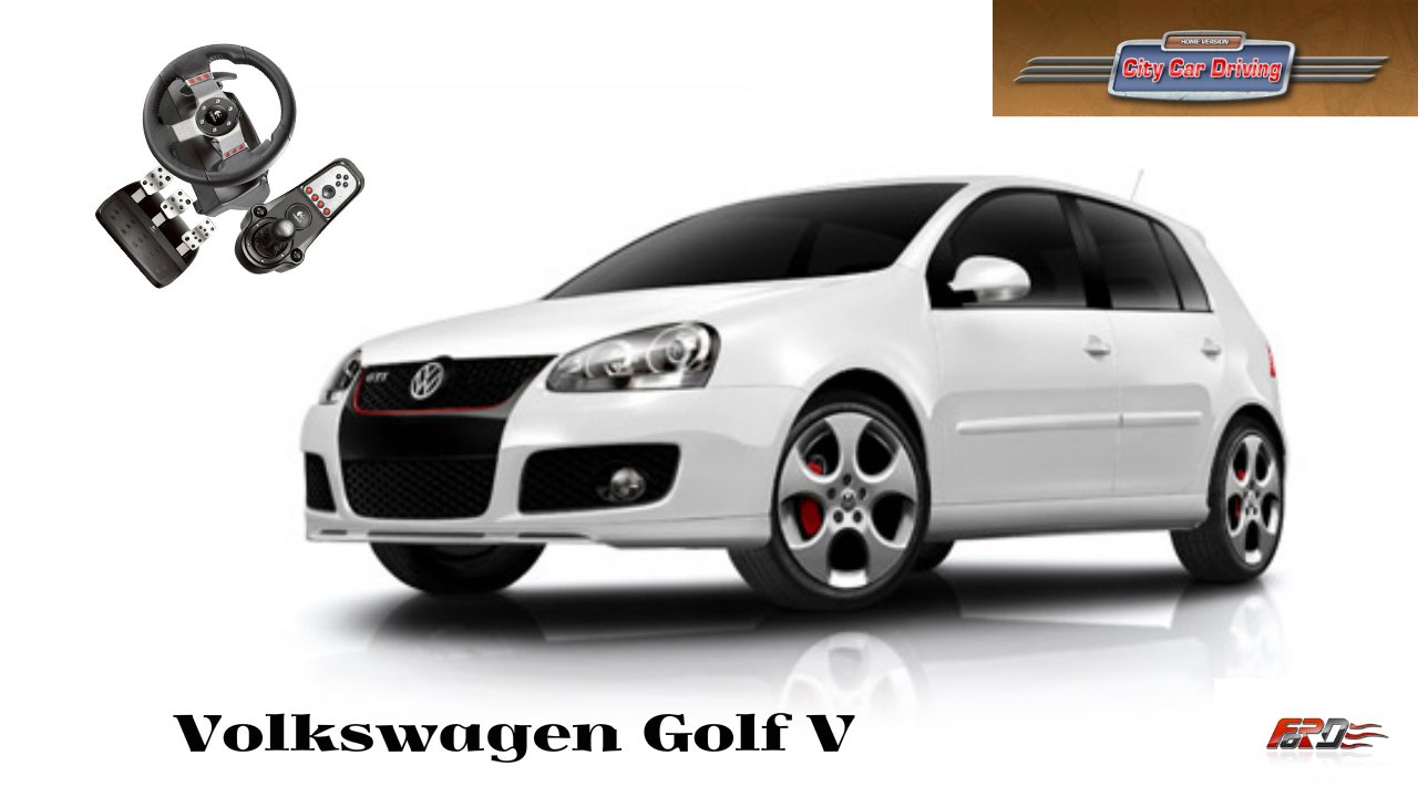 Volkswagen Golf V тест-драйв, обзор, разгон до 100, городской автомобиль City Car Driving 1.5.1. - Изображение 1 Volkswagen Golf V тест-драйв, обзор, разгон до 100, городской автомобиль City Car Driving 1.5.1. - Изображение 1
