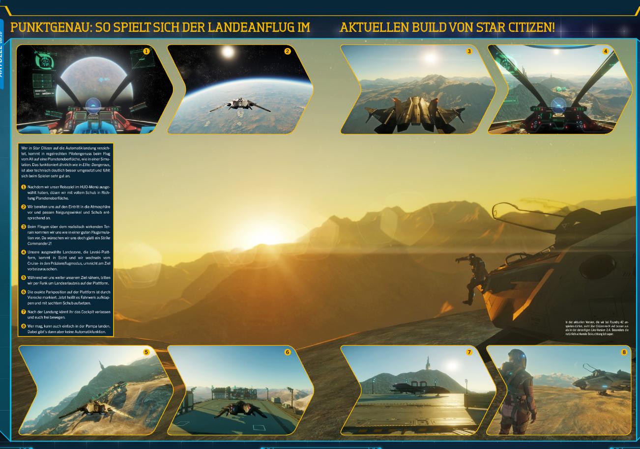 Star Citizen - новые подробности о планетах и скриншоты игры из свежего выпуска журнала PC Games. - Изображение 7 Star Citizen - новые подробности о планетах и скриншоты игры из свежего выпуска журнала PC Games. - Изображение 7