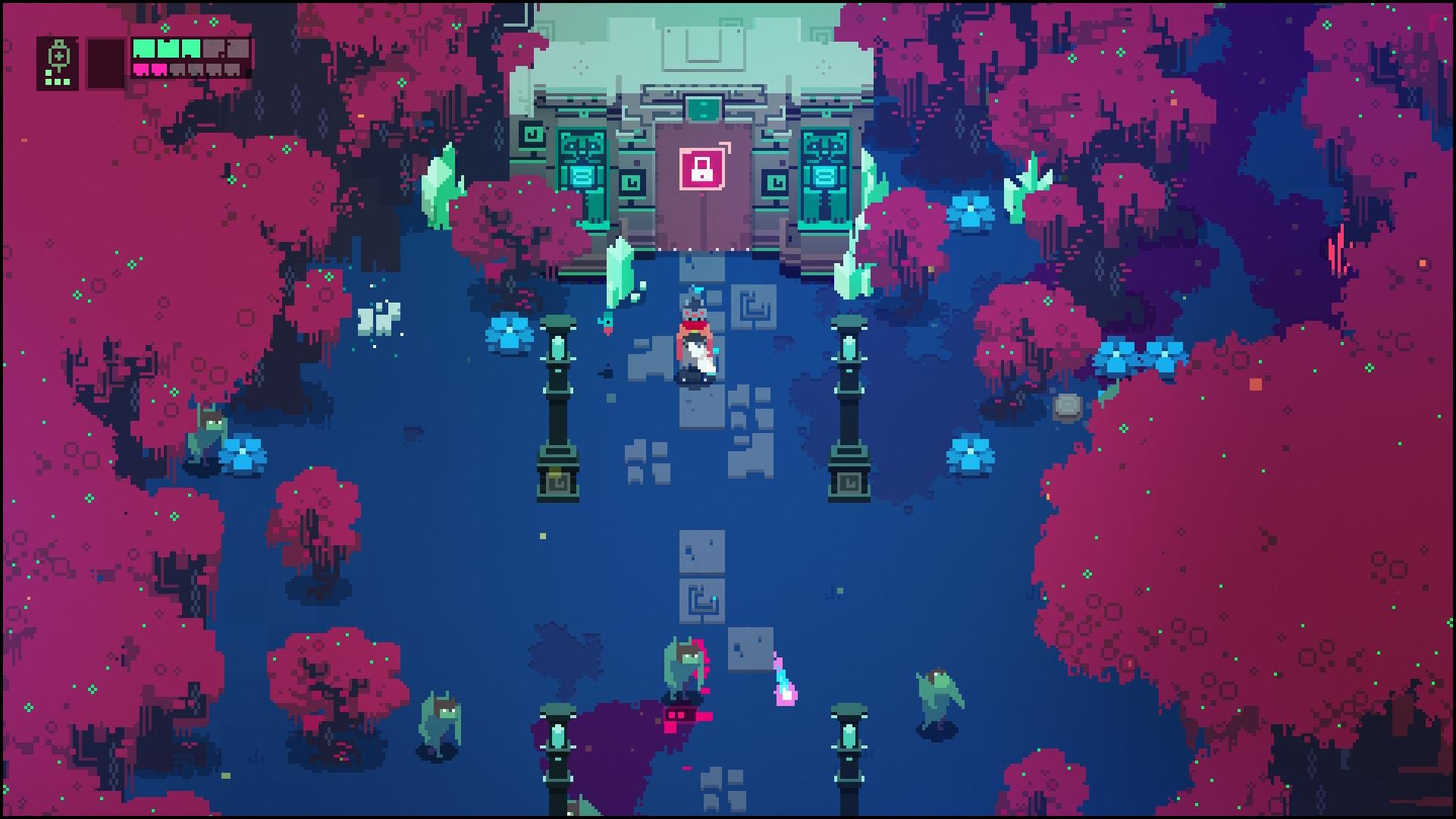 Прекрасная игра с душой Dark Souls. Обзор Hyper Light Drifter. - Изображение 2 Прекрасная игра с душой Dark Souls. Обзор Hyper Light Drifter. - Изображение 2