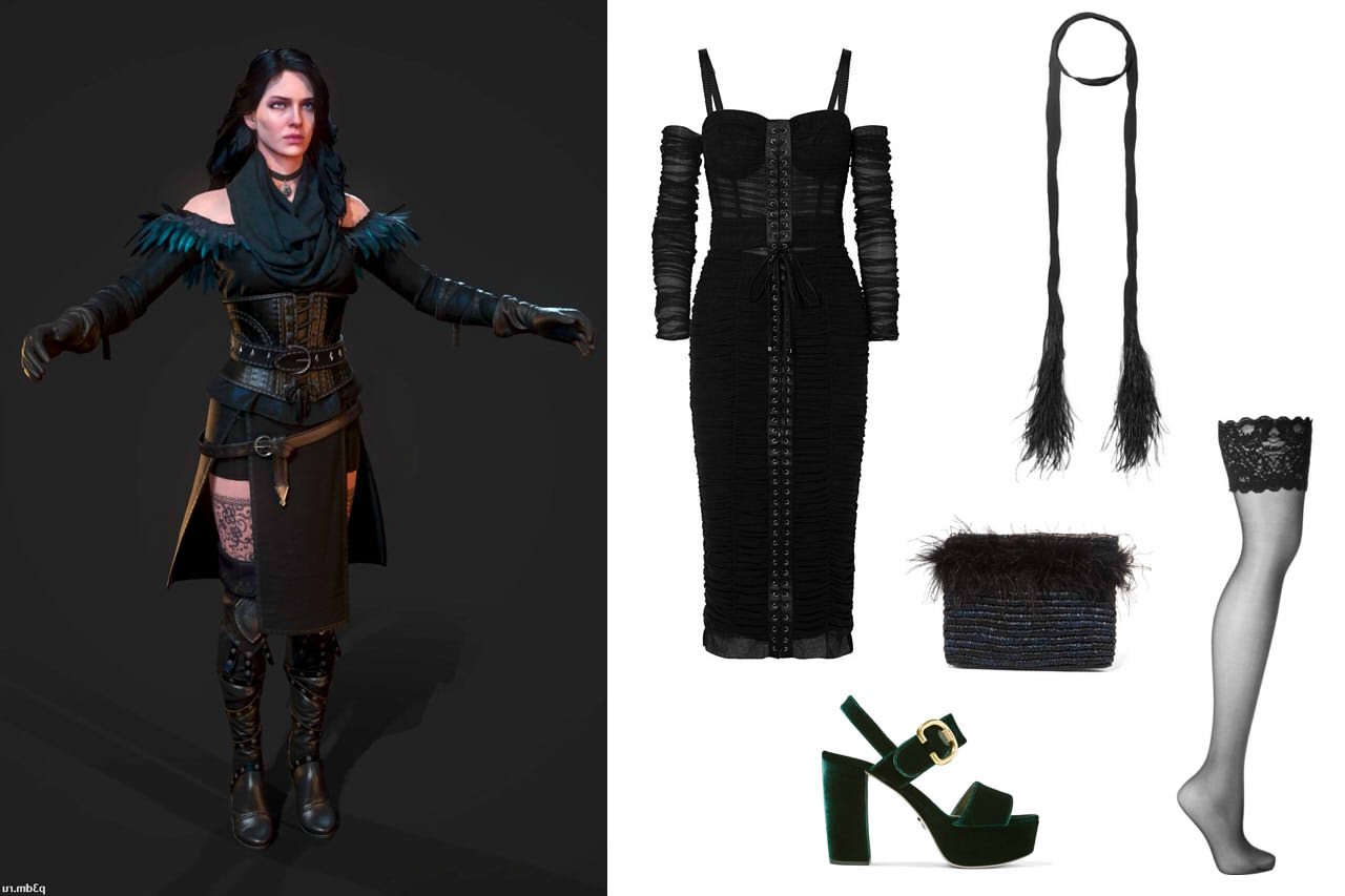The witcher 3 yennefer alternative look фото 40