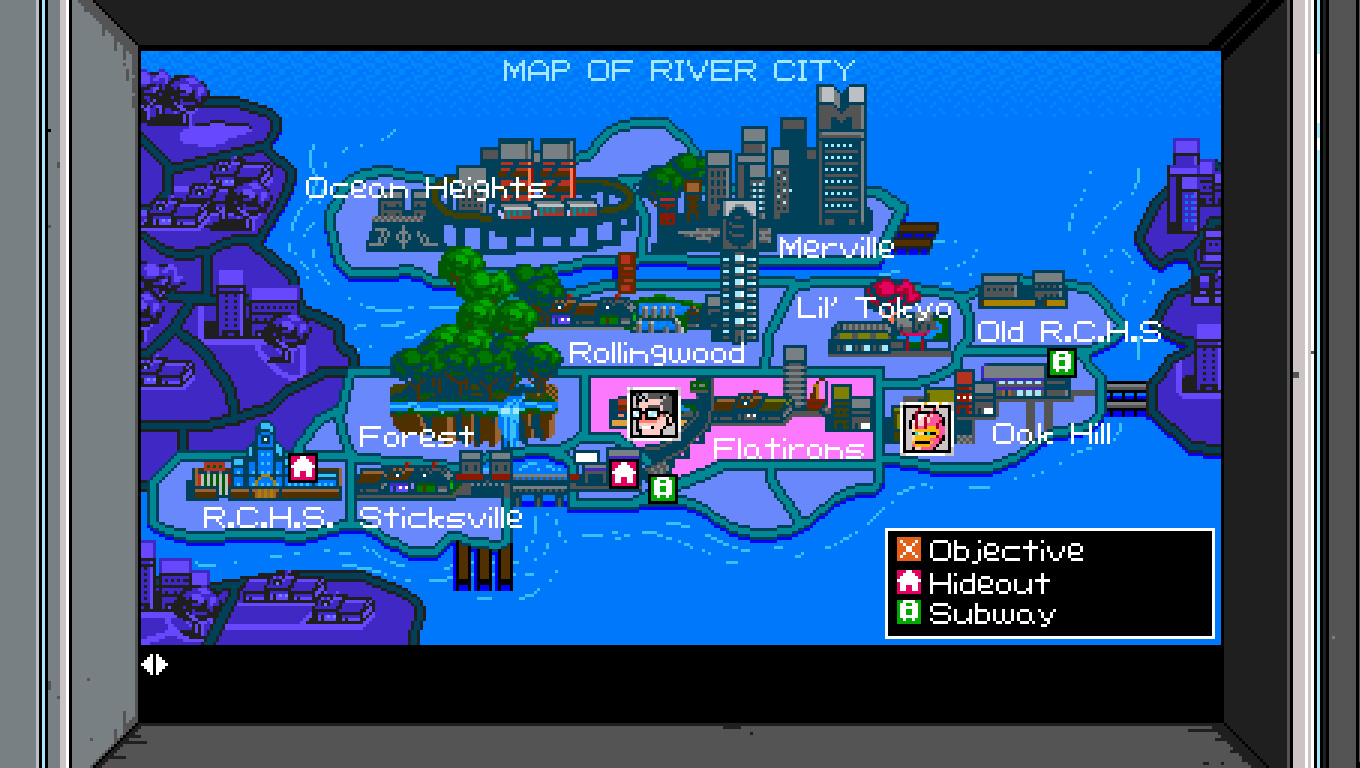 River city ransom underground как играть на двоих на одном компьютере