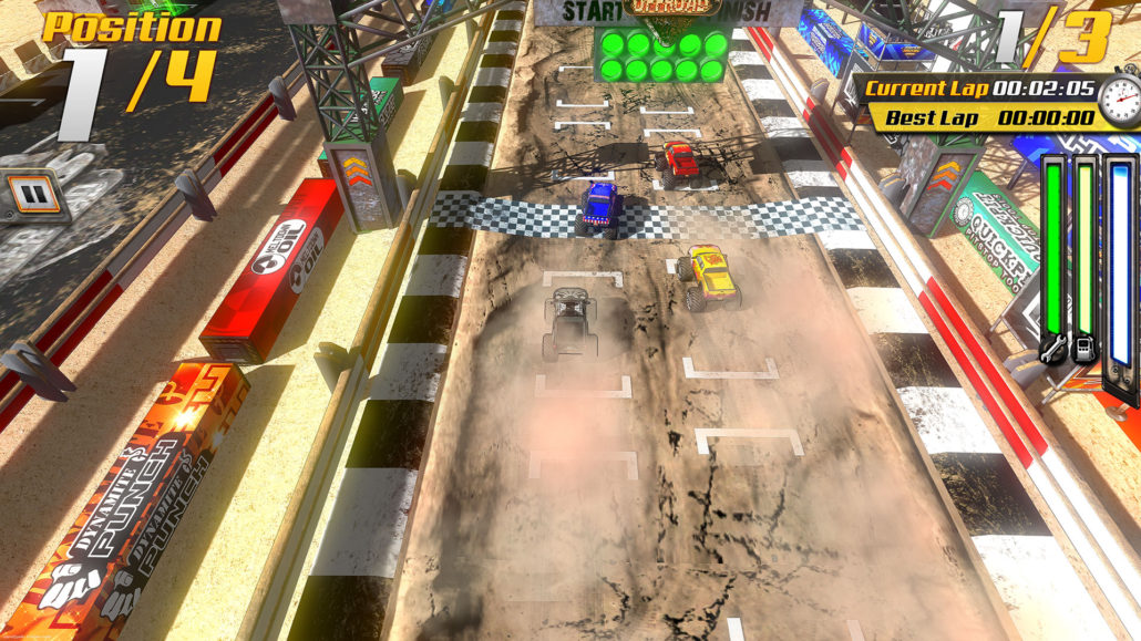 Обзор не найденной игры (ч.55) SuperTrucks Offroad. - Изображение 4 Обзор не найденной игры (ч.55) SuperTrucks Offroad. - Изображение 4