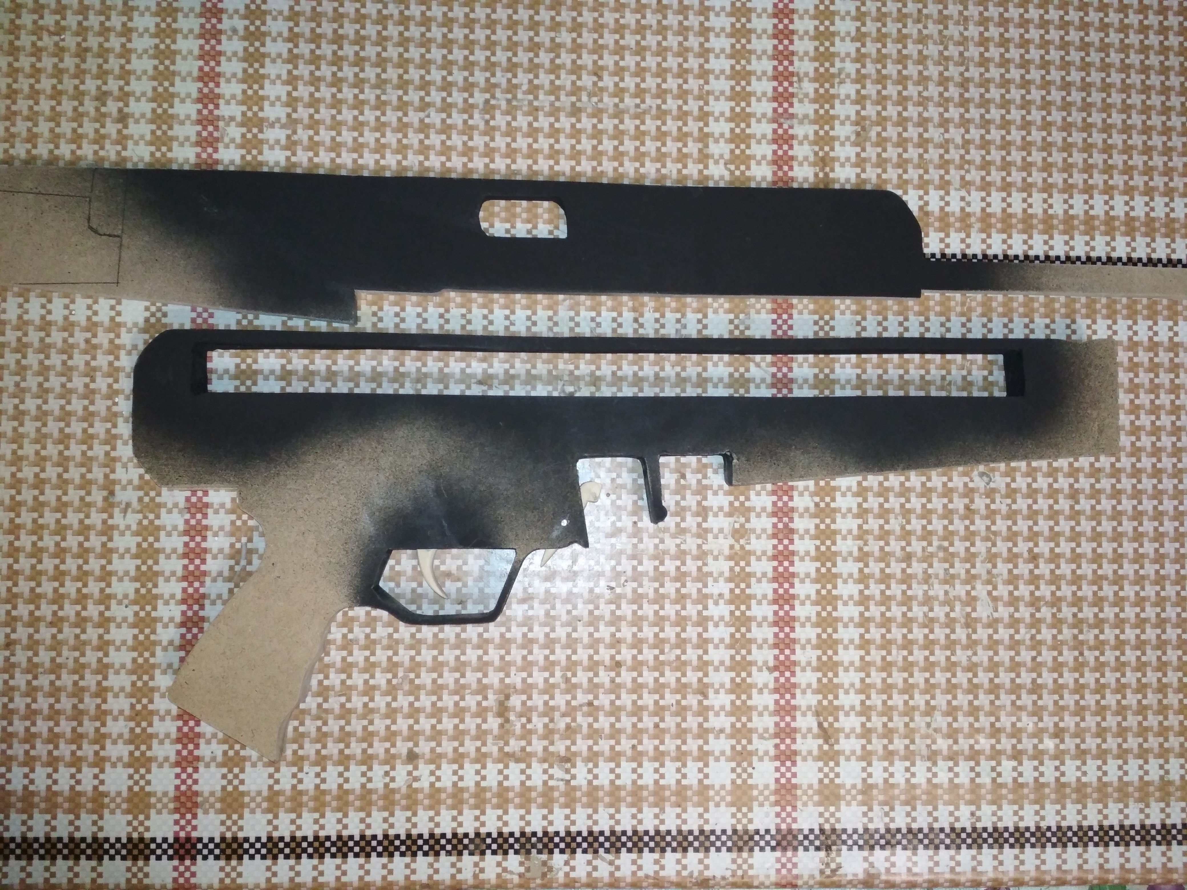Сделал своими руками MP-5A3 из дерева👍. - Изображение 6 Сделал своими руками MP-5A3 из дерева👍. - Изображение 6