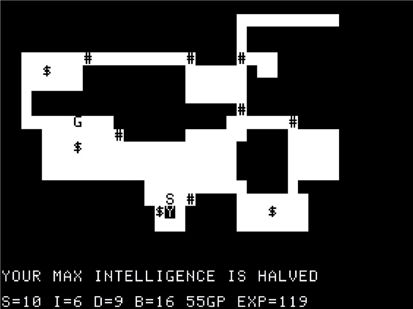 Beneath Apple Manor. Первый roguelike за два года до Rogue. - Изображение 3 Beneath Apple Manor. Первый roguelike за два года до Rogue. - Изображение 3