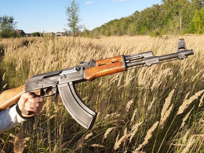 Макет АК-47 из дерева, сделанный своими руками. - Изображение 15 Макет АК-47 из дерева, сделанный своими руками. - Изображение 15