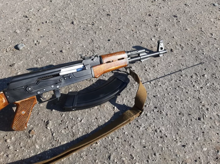 Макет АК-47 из дерева, сделанный своими руками. - Изображение 14 Макет АК-47 из дерева, сделанный своими руками. - Изображение 14