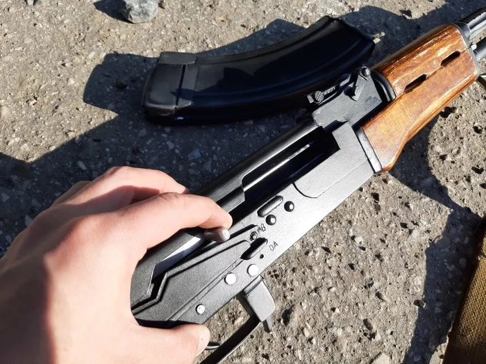 Макет АК-47 из дерева, сделанный своими руками. - Изображение 12 Макет АК-47 из дерева, сделанный своими руками. - Изображение 12