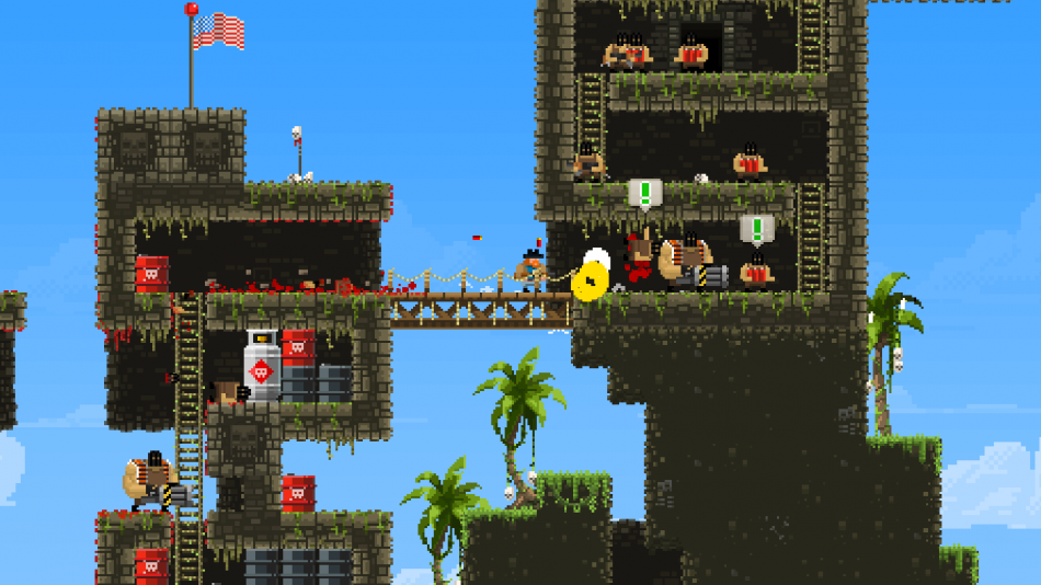 Сколько уровней в broforce последний уровень