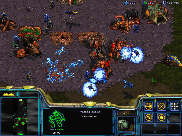 StarCraft Brood War скриншот 5