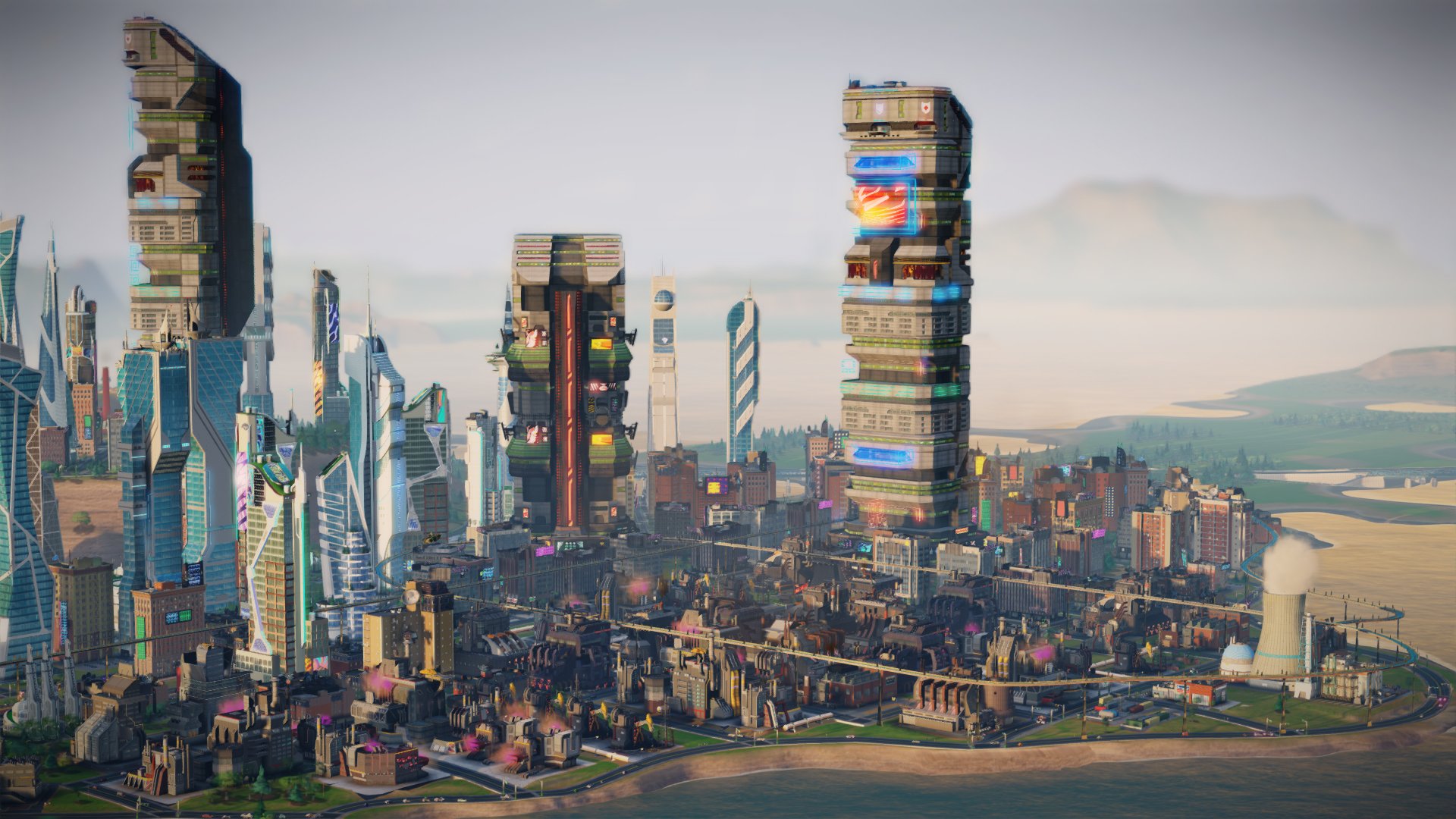 Simcity cities of tomorrow обзор