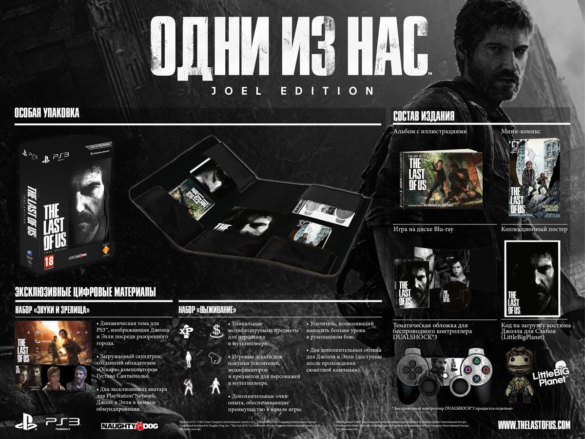 Ребята открылся предзаказ на Last Of Us Цена Коллекционного издания всего 2700 и их на выбор 2 =). - Изображение 2 Ребята открылся предзаказ на Last Of Us Цена Коллекционного издания всего 2700 и их на выбор 2 =). - Изображение 2